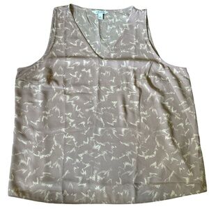 Nine West Blush pink and cream tank